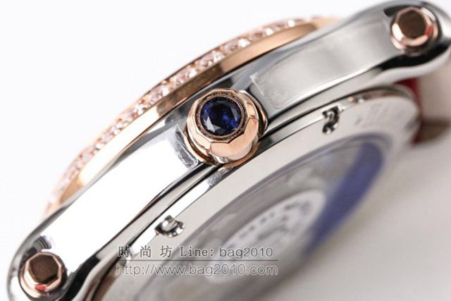 Chopard手錶 HAPPY DIAMONDS系列 274808-5001 全自動機械男士腕表 蕭邦高端男表  hds1198